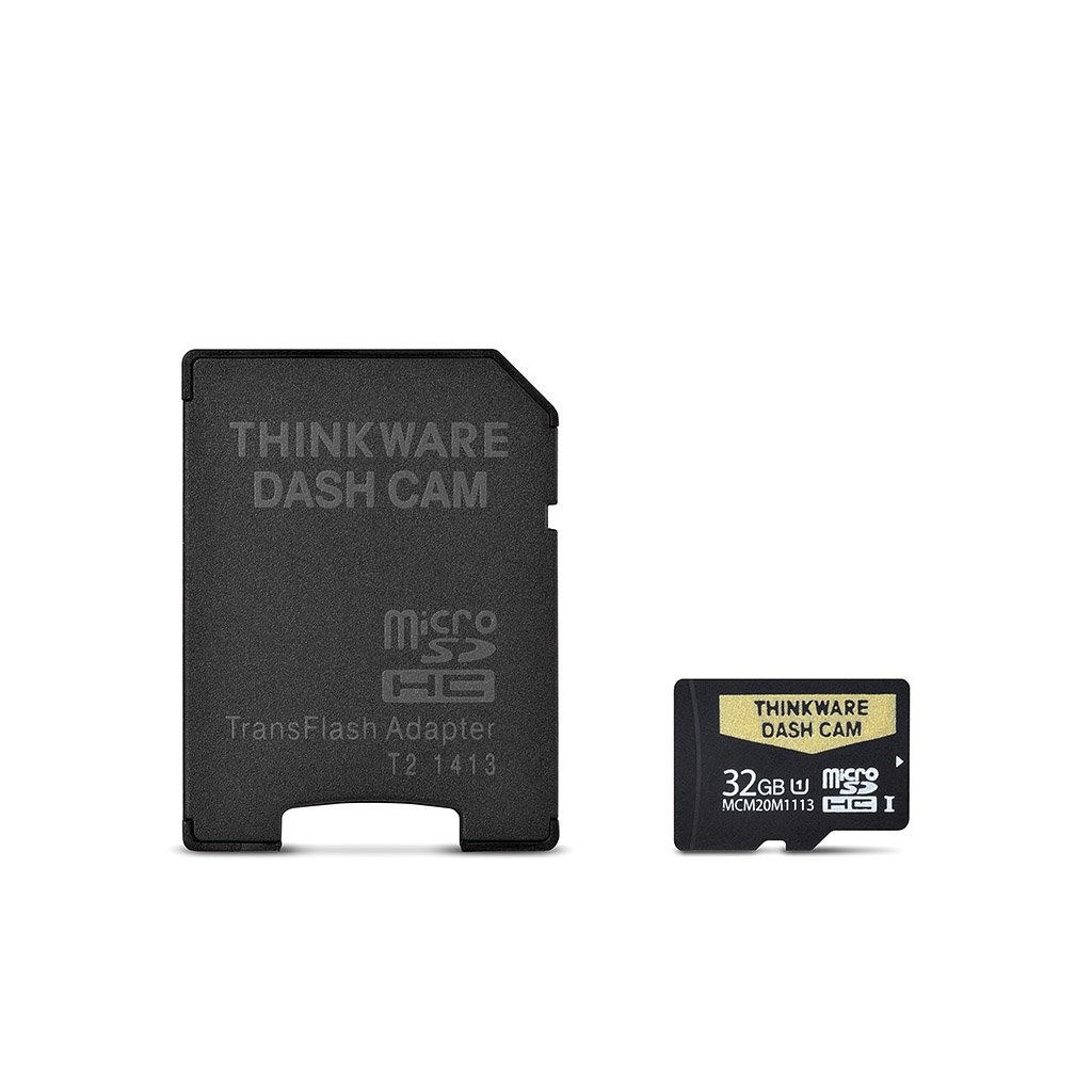 THINKWARE 32GB MicroSD Card for Thinkware Dash Cam, Loop Recording