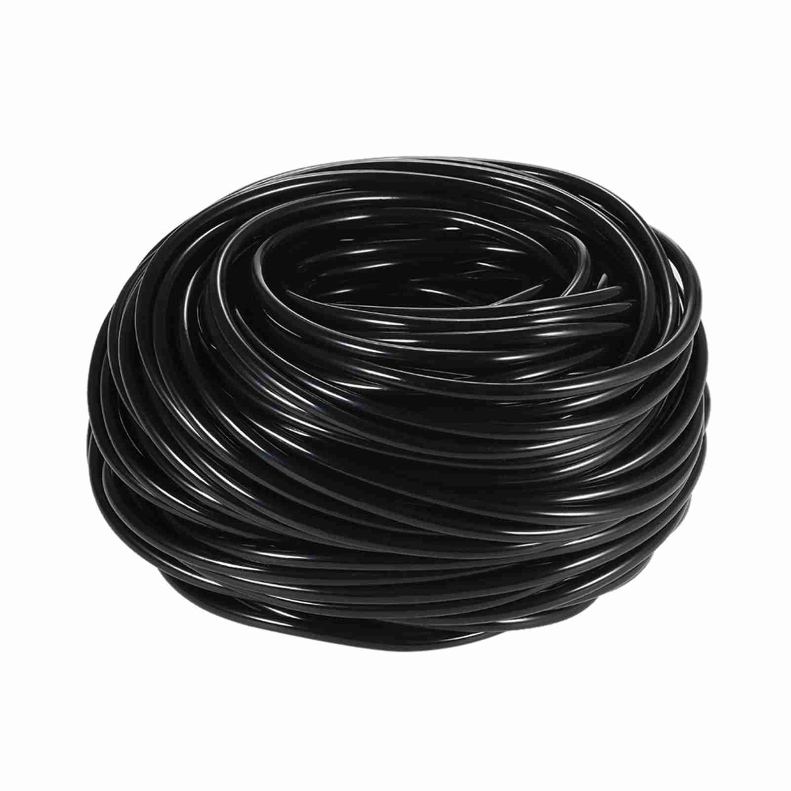 Ejoyous Tube D'irrigation à Goutte de 50 Mètres, Tuyau de Tuyaux D'arrosage de 4/7 Mm pour Système D'irrigation, Plantes, Jardin, Pelouse, Paysage (50M)