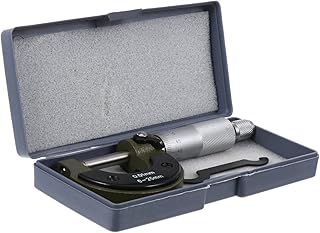 VILLCASE 1pc Micrometer 0-25mm Electronic Display Gauge Multipurpose Tool Precision Tools 0-25mm Standard outside Metric Micromete Carbon Steel Spiral Electronic Instrument