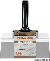 Vista 6 de ROLLINGDOG Cuchillo para Encintado de 10 Pulgadas - Cuchillo para Encintado de Paneles de Yeso, Extremo Roscado que se Puede Conectar a Poste