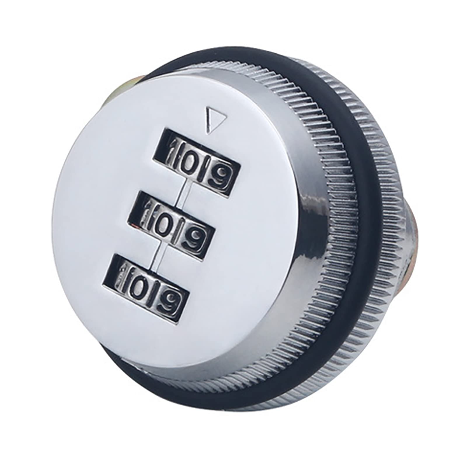 3-Digit Combination Cabinet Lock - Keyless Rotary Cam Lock for Cabinets, Drawers, and Mailboxes,1pcs(Silver)