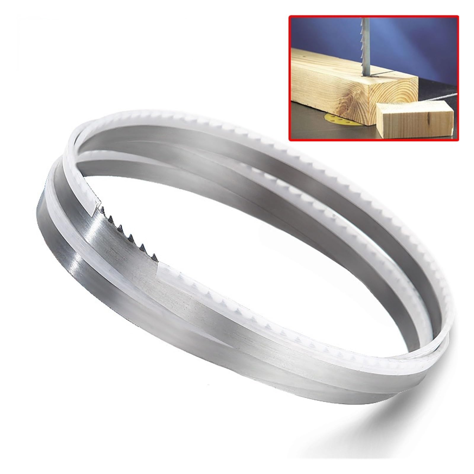 Lame de scie à ruban 6Tpi coupant du bois avec des lames de scie à ruban 1570mm*15mm*0.5mm