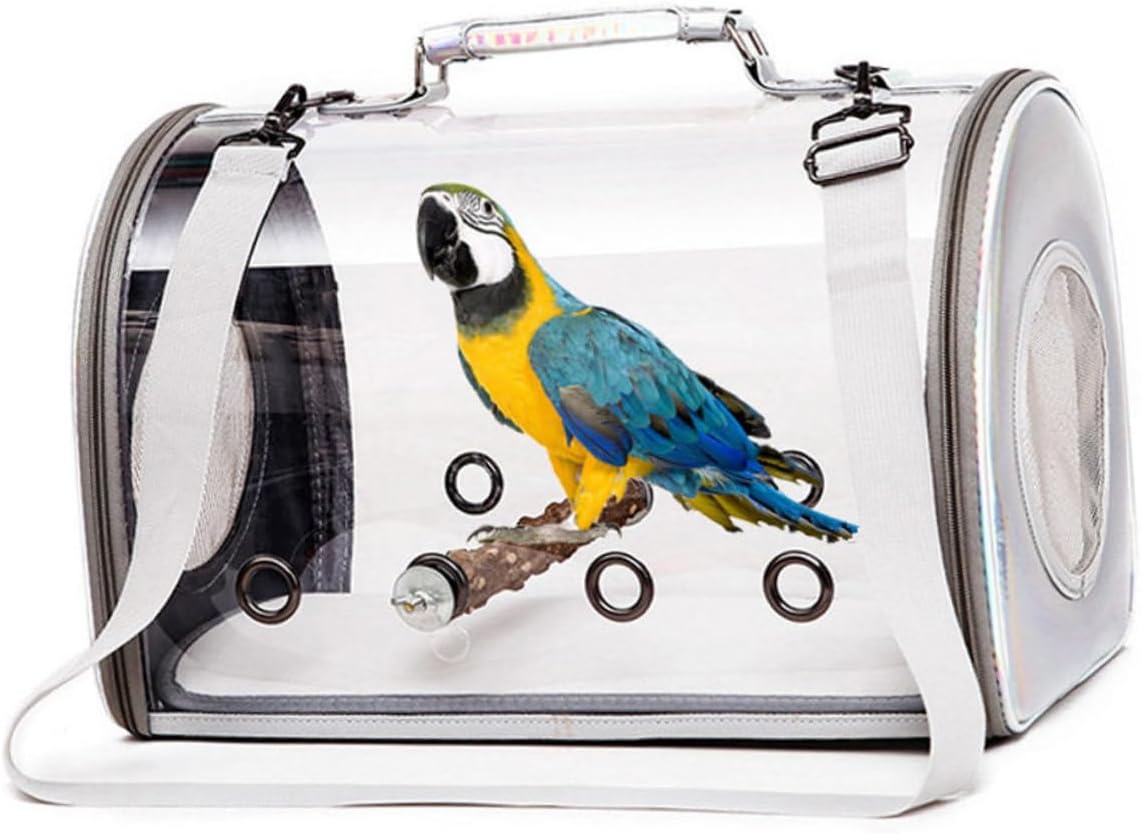 HANABASS Portable Parrot Carrier Bag Bird Backpack Carrier for Travel Parrot Storage Bag for Outdoor Activities