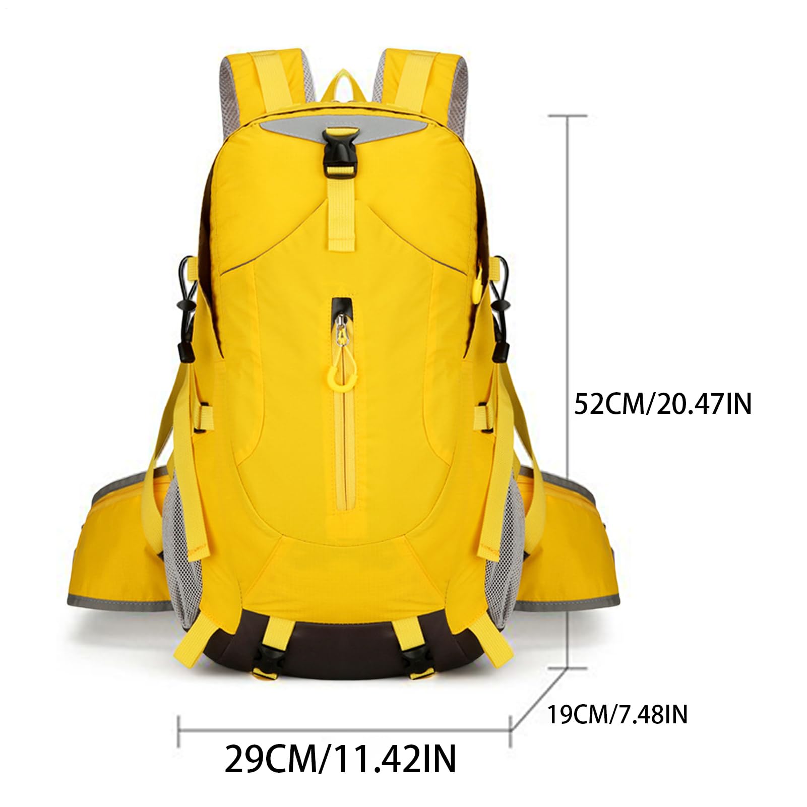 Plecak turystyczny – lekka wodoodporna torba 30 l, plecak do podróży na zewnątrz, ergonomiczna wygodna konstrukcja z przegródkami, funkcja łatwego przenoszenia, sprzęt outdoorowy, idealny na kemping