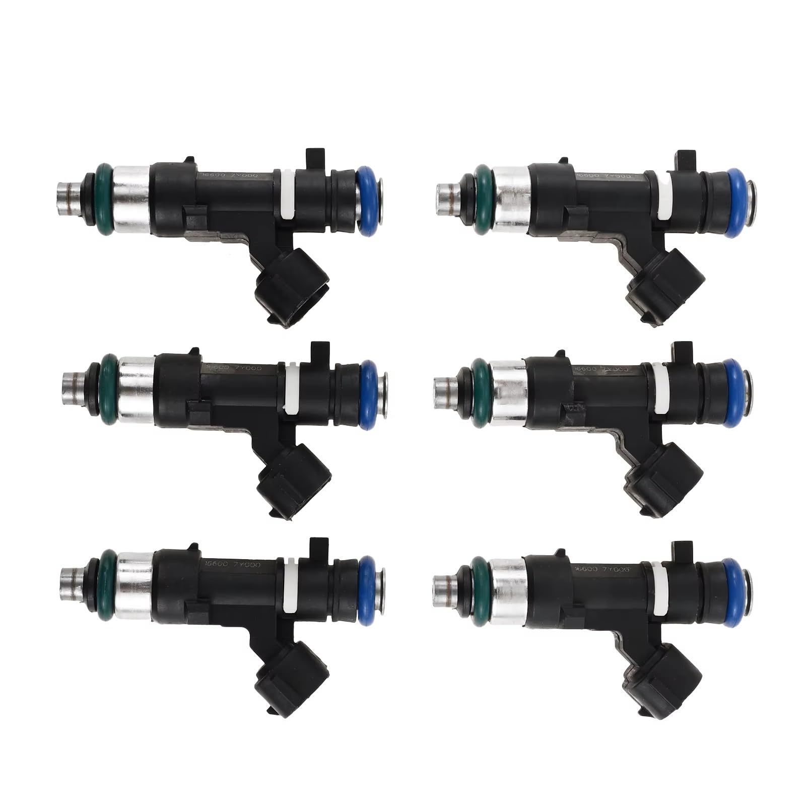 for Nissan for Maxima for Quest for Altima for Murano 3.5L V6 2003-2009 6 X Car Fuel Injectors 0280158005 0280158083 12597871 Car Petrol Injection Nozzles
