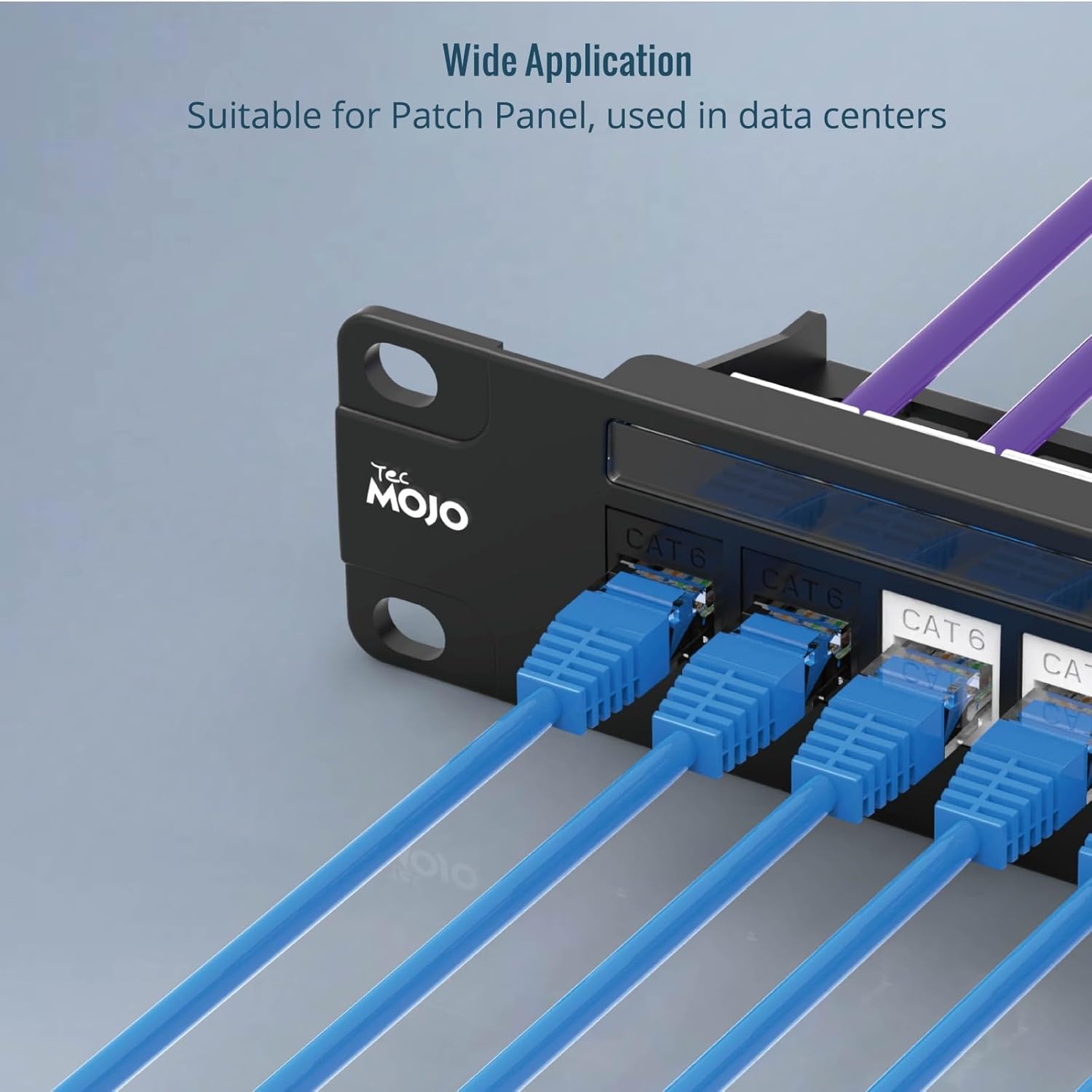 Tecmojo Ethernet Cable 1m, 6 Pack Cat 6 Ethernet Cable, RJ45 Pure Copper Core LAN Gigabit Network Cord, Network Patch Cord for Router Modem Patch Panel Faster Than Cat 5e/Cat 5, Red