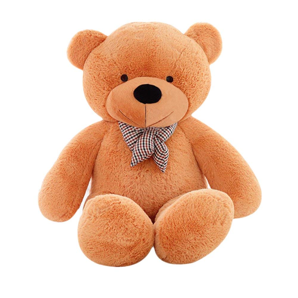 MorisMos Giant Teddy Bear Stuffed Animals Big Teddy Bear Plush, Soft Giant Bear Gifts for Girls Girlfriend on Valentine Christmas Birthday, 47 Inches, Orange
