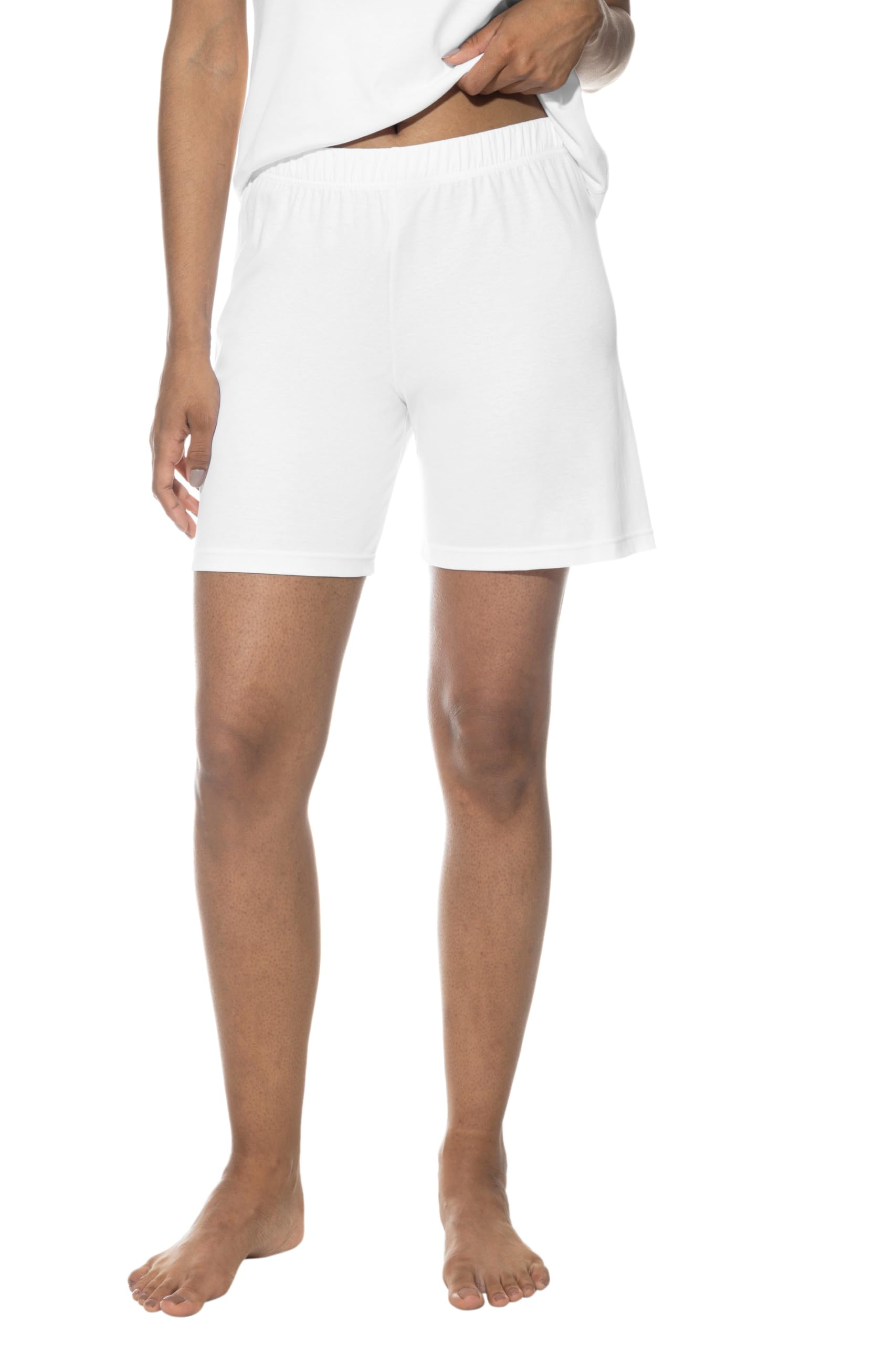 Mey Sleepsation Kurze Pyjama-Hosen für Damen, 100% Bio-Baumwolle – Schlafshorts im bequemen Bermuda-Stil - GOTS & Grüner Knopf Zertifiziert – auch als Kurze Hose für den Sommer – XS - XXL