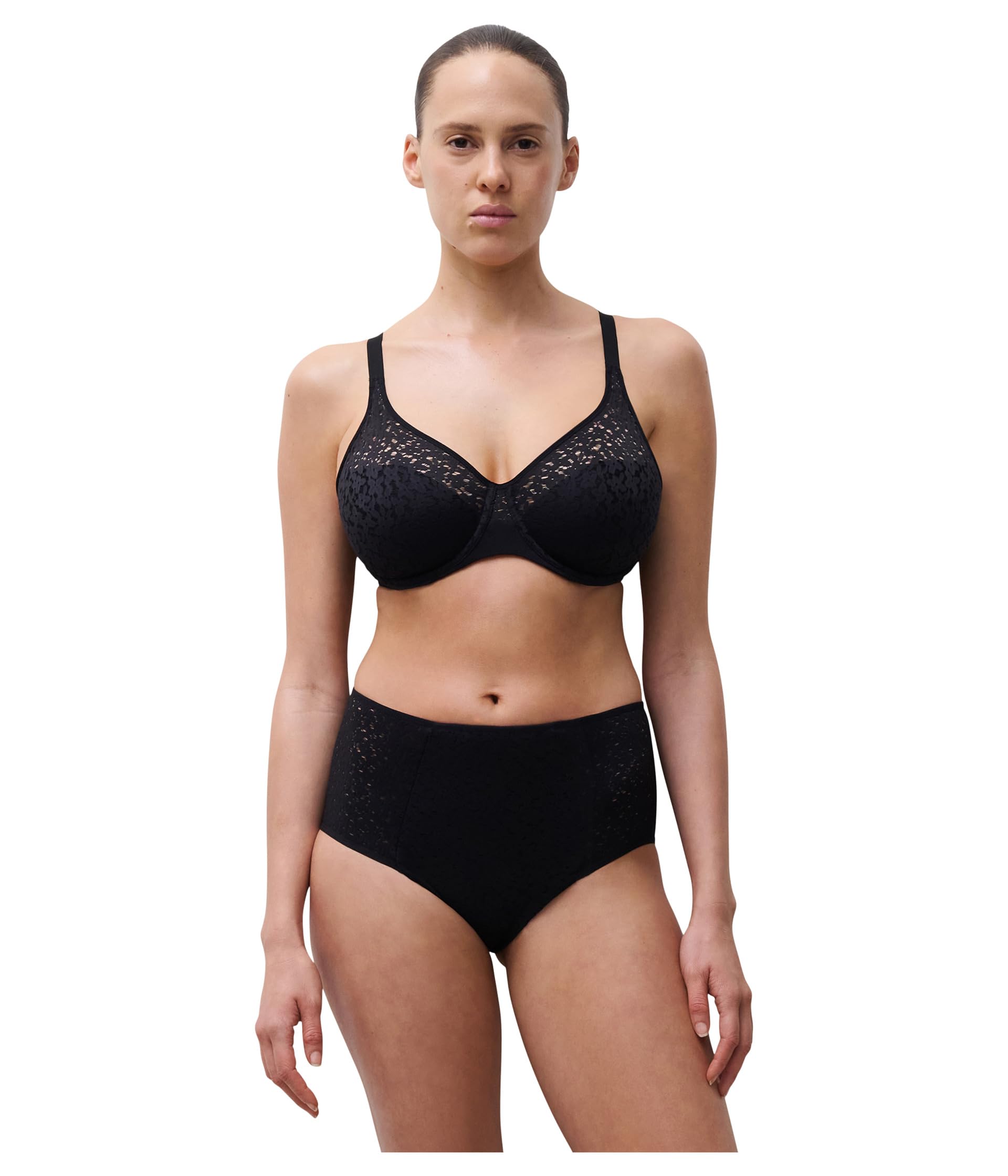 Chantelle Women's Norah Molded Bra, Black, 34E