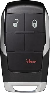 StandardAutoPart 3 Button Proximity Smart Key Compatible with Ram 2500 3500 4500 5500 2019 2020 2021 2022 GQ4-76T 68375455 AC