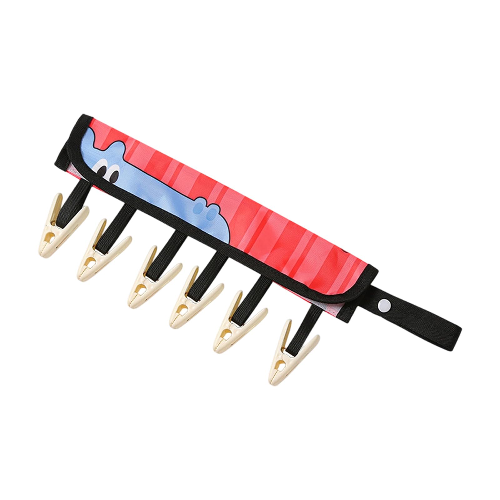 Foldable Cloth Hangers Portable Laundry Accessories for Luggage Door Hanging Breathable Materials Garment Management Multipurpose Closet Storage
