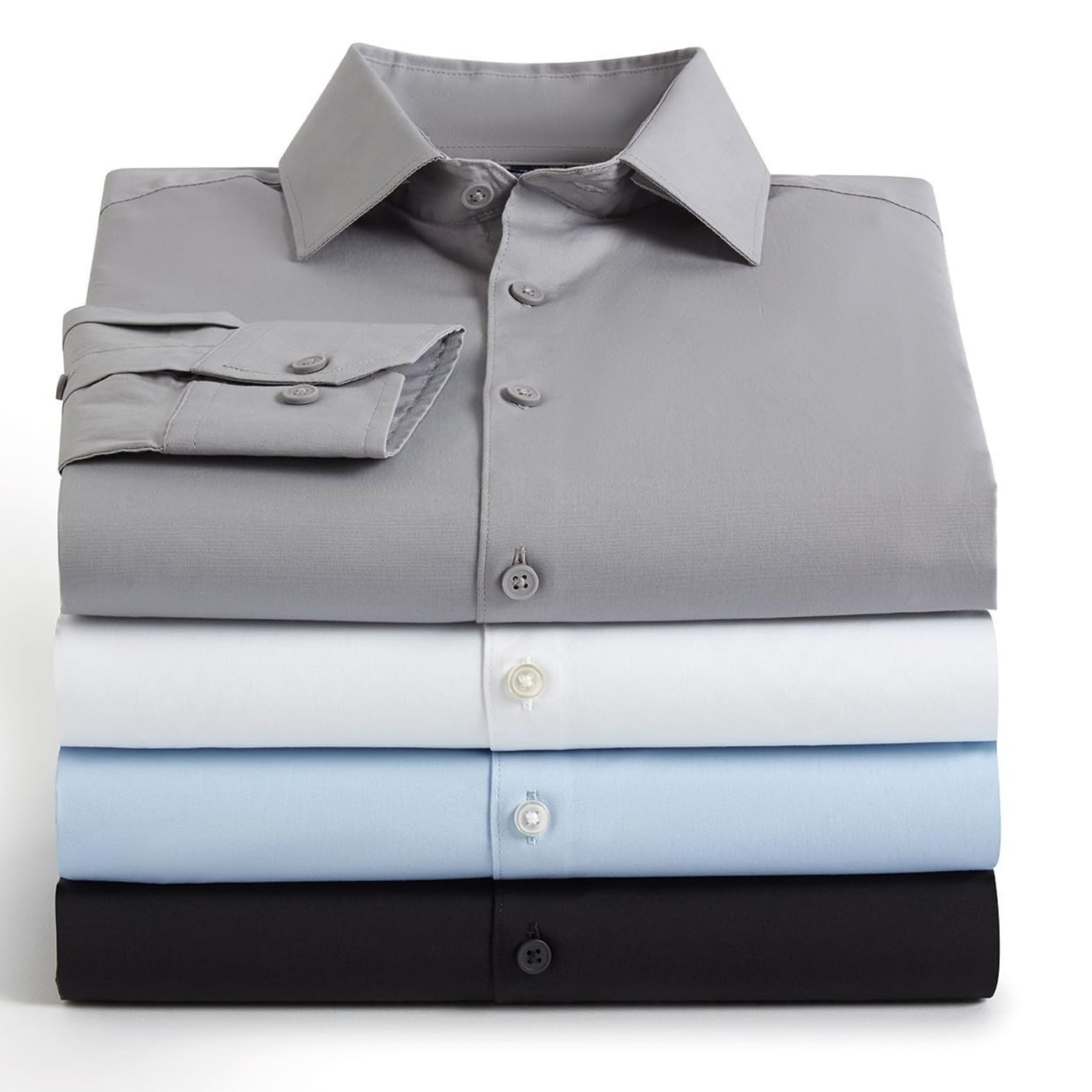 Camicia Personalizzata con Ricamo Iniziali o Testi Idea Regalo Uomo Festa del papà 97% Cotone e 3% Elastan 4 Colorazioni