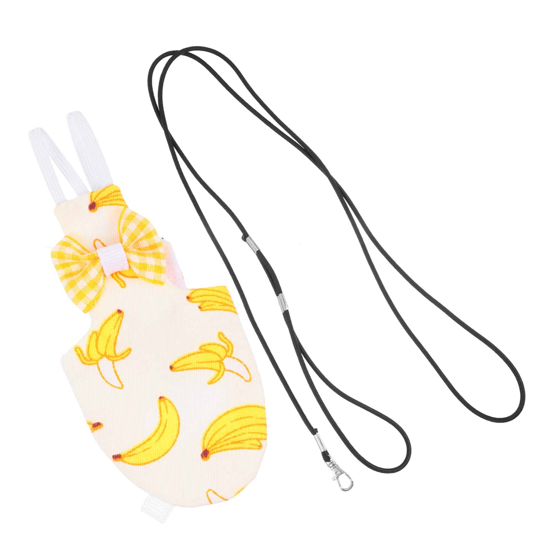 BESPORTBLE 2piezas Pañal De Vuelo Reutilizable para Pájaros Traje Ajustable De Algodón para Loro con Correa Lavable y Cómodo para Viajes y Actividades Al Aire