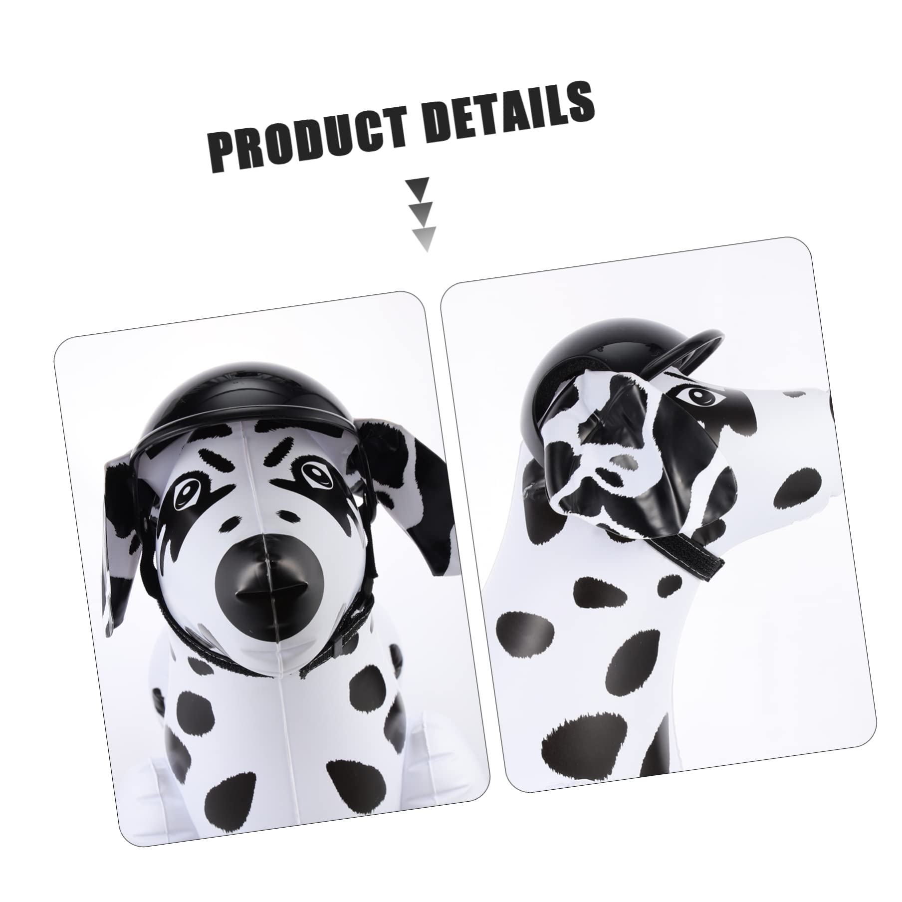 Mipcase 2piezas Casco De Seguridad para Perros y Gatitos Decorativo Sombrero Ligero y Duradero Correa Accesorio para Fiestas y Eventos
