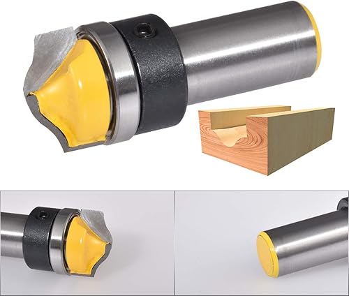 Miniatura 7 de KATUR Broca de router de ranura Ogee de panel sintético, broca de plantilla de ranura Ogee para panel sintético, ranura de puerta que forma un