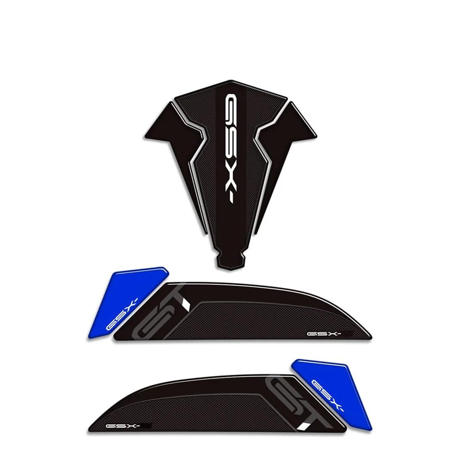 Shuangco One Color Decoration For Suzuki Gsx-S1000gt Gsx S1000gt Gsx-S S1000 Gsxs S 1000 Gt 950 S950 Gsx-S950 Motorcycle Tank Pad Protector Stickers(Design A)