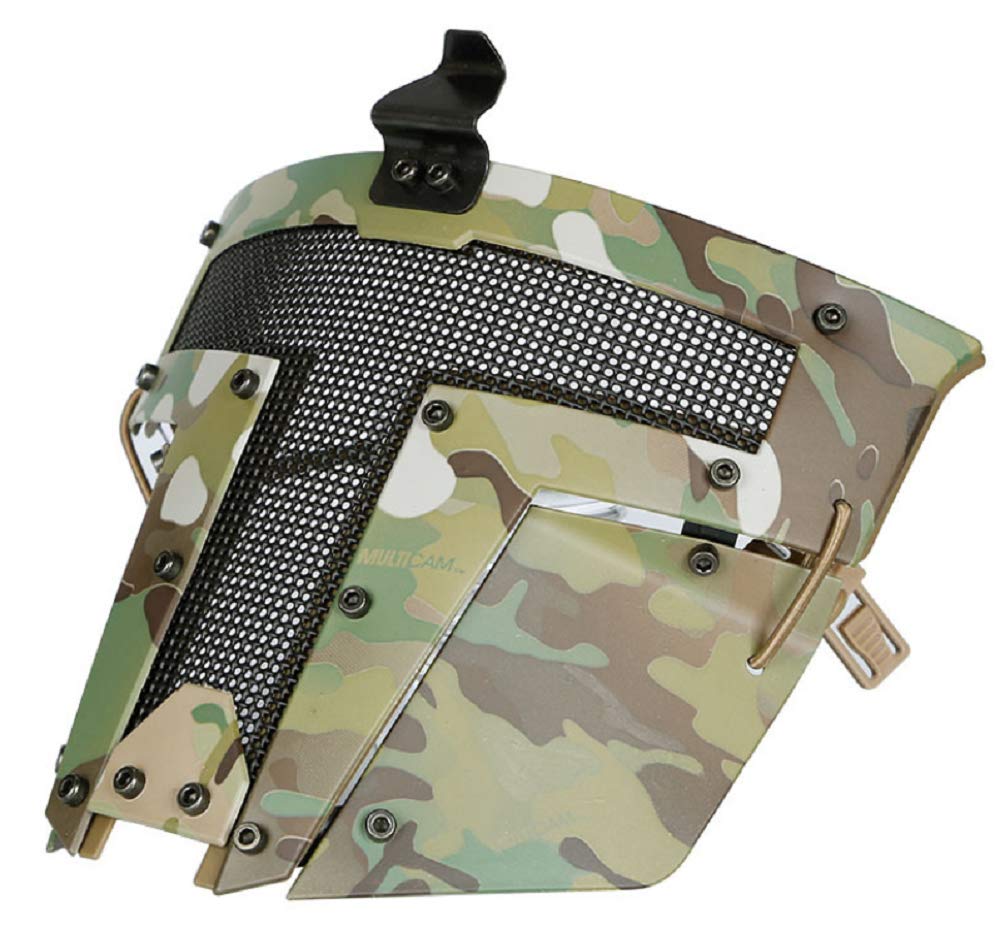 ⭕タクティカルヘルメット メッシュマスク サバゲー 装備 防具 ゴーグル 迷彩 Amazon.co.jp: [PHOENIX IKKI] FASTヘルメットに装着 曇らない 通気性