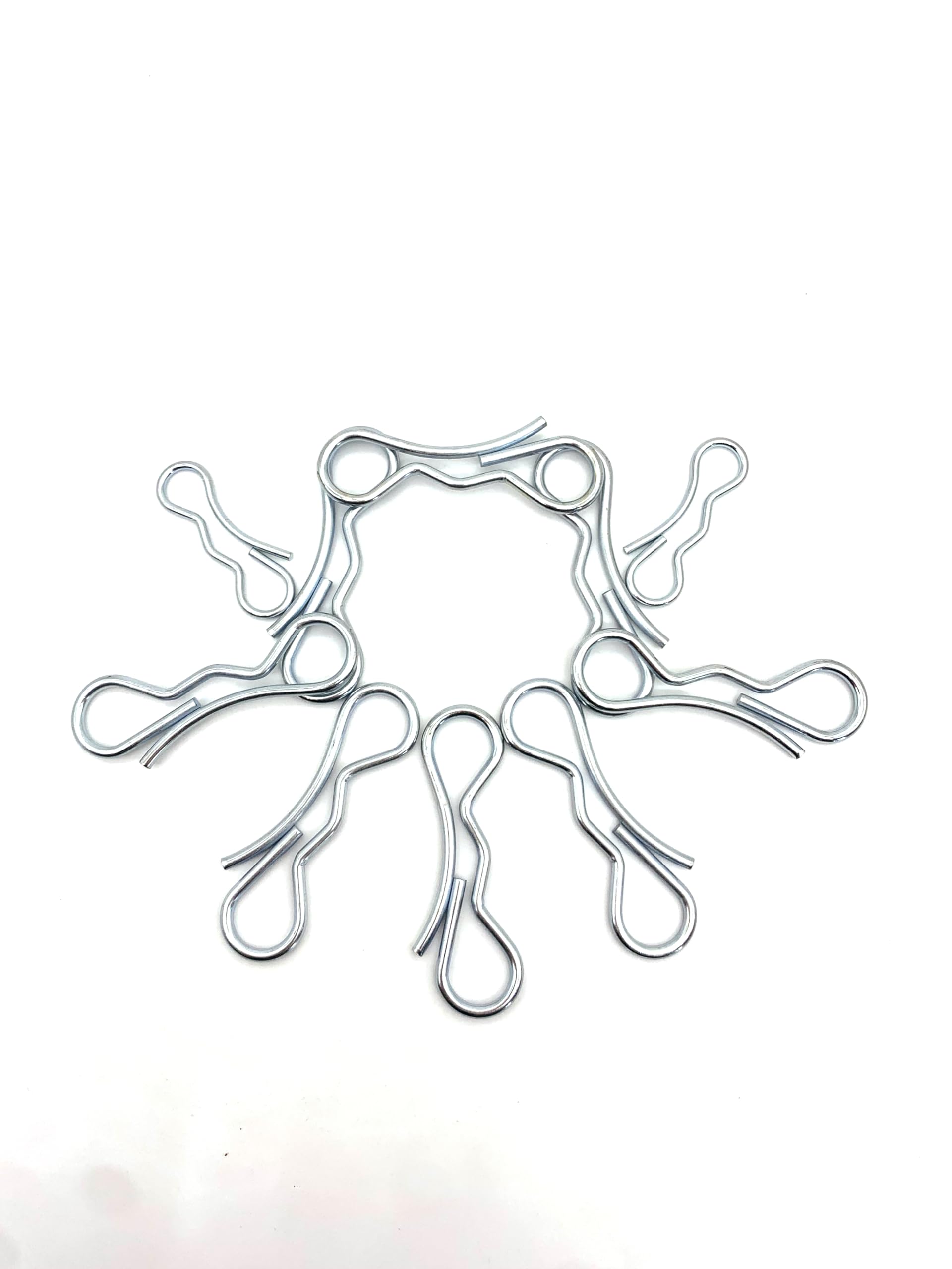 Jzenol Suitable for Deck Clip Set 8 194209 Bow Tie Lock Cotter Pins 2 194208 Bow Tie Lock Cotter Pin