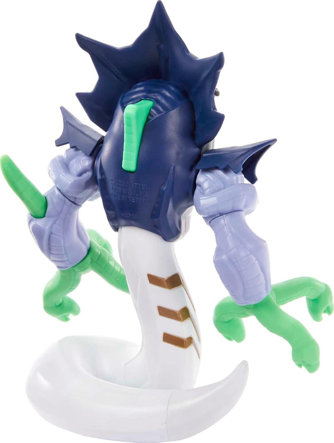 Masters of The Universe and He-Man Action Figure Deluxe King Hiss Posable Character with Savage Attack Action Move