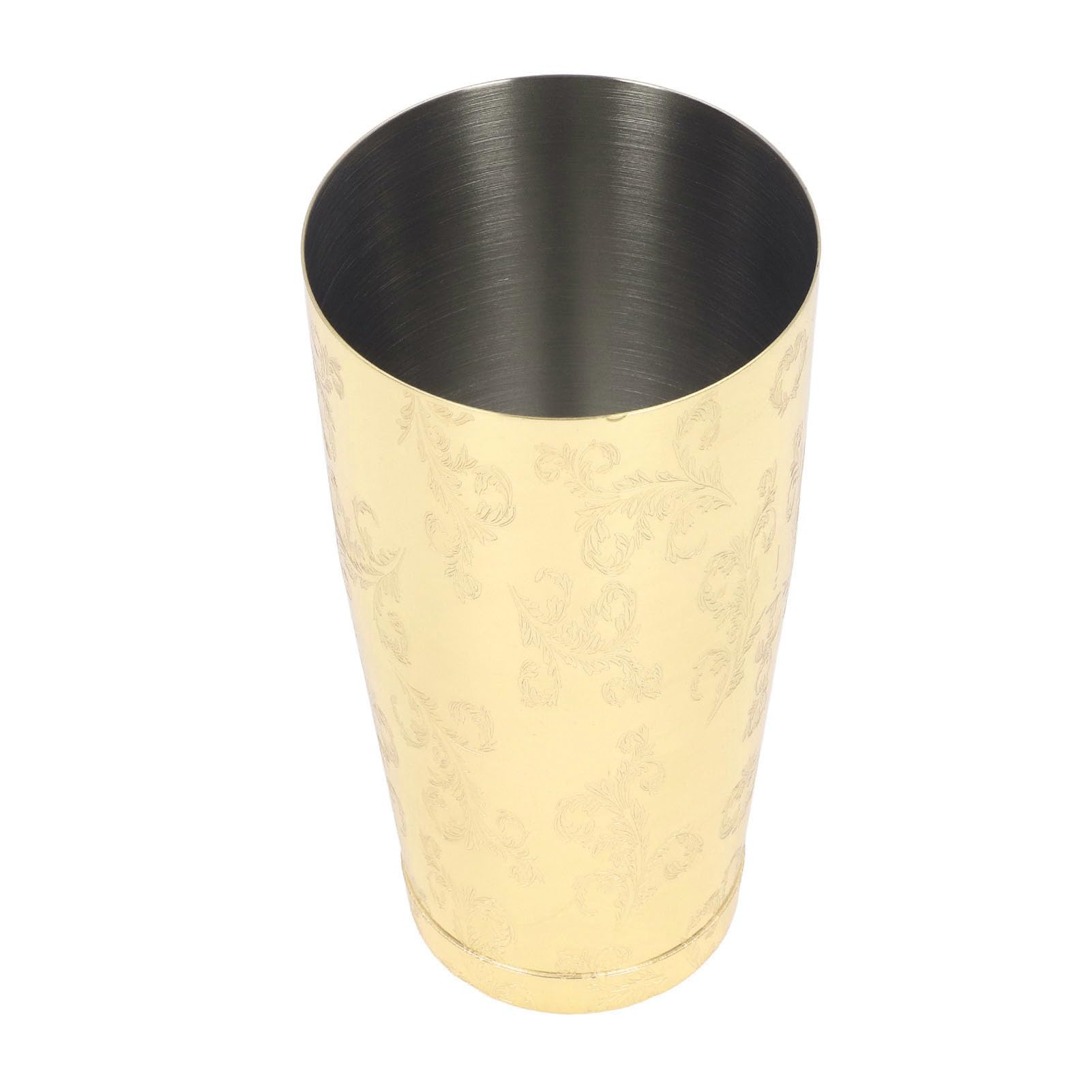 Juego de coctelera Boston, Lata y Taza para Mezclar de Acero Inoxidable 304 con Jigger y Cuchara de onzas, colección de Herramientas de Bartending (Conjunto Tres)