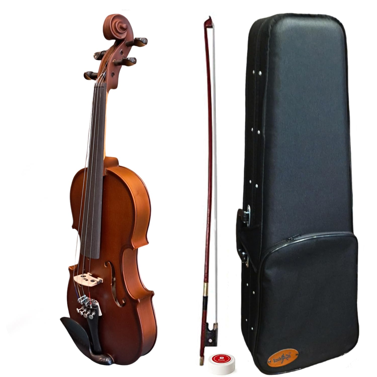 ROCKON GERMAN ENGINEERED 4/4 MAPLE WOOD CLASSICAL MODERN VIOLIN CRAFTSMANSHIP SINCE 1928 INDIA-picture-10
