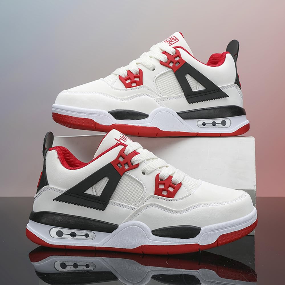 Kinder Basketball Schuhe Sportschuhe Jungen Mädchen Studenten Freizeitschuhe Sportschuhe für Grundschuler