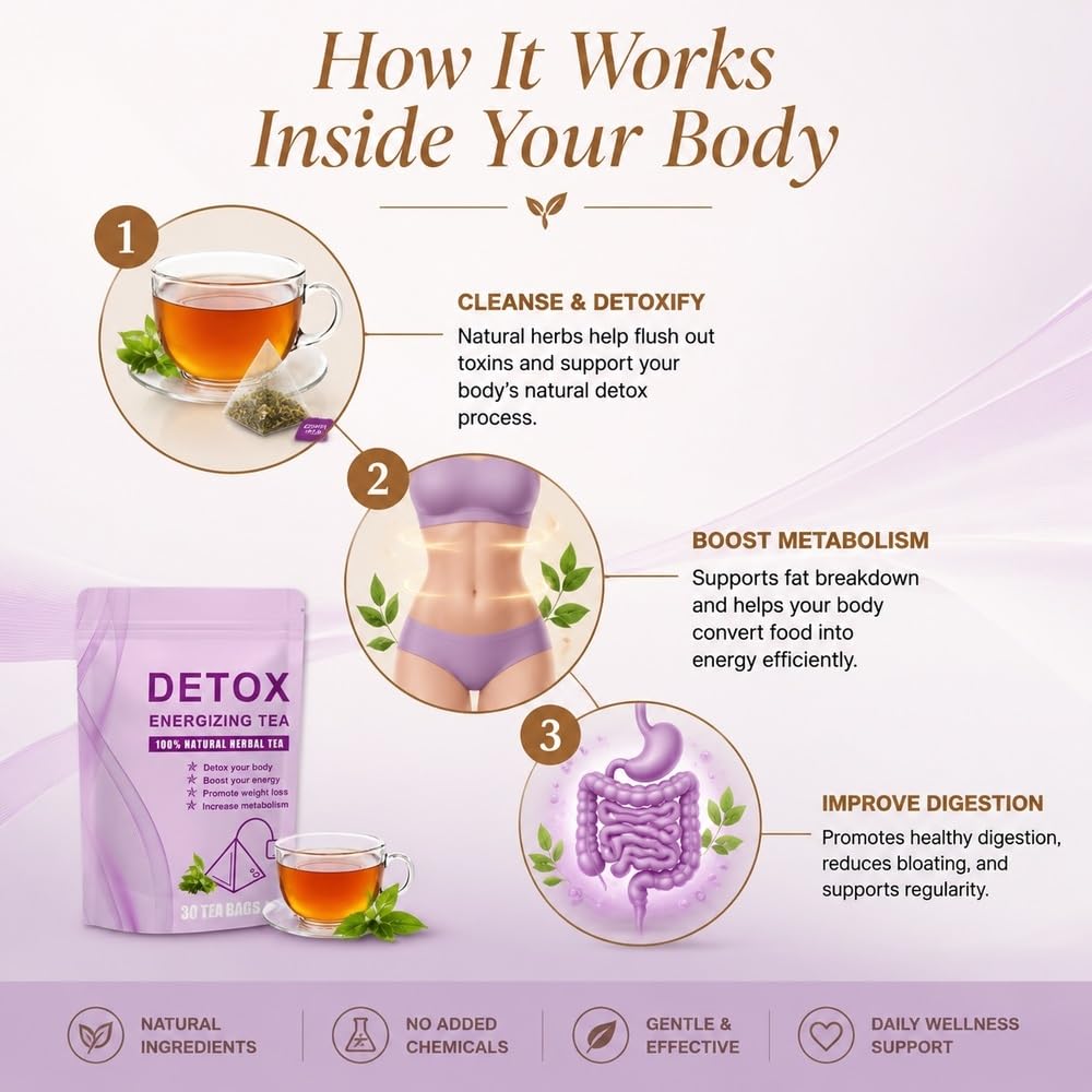 Herbata Natural Diet Detox Delikatny komfort brzucha dla kobiet