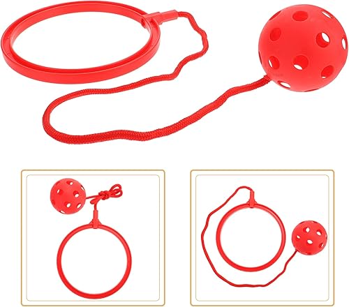 Miniatura 8 de BESPORTBLE Saltar bola de tobillo juguete plegable tobillo saltar bola deportes anillo de salto fitness cuerda deportes para niños adultos niños