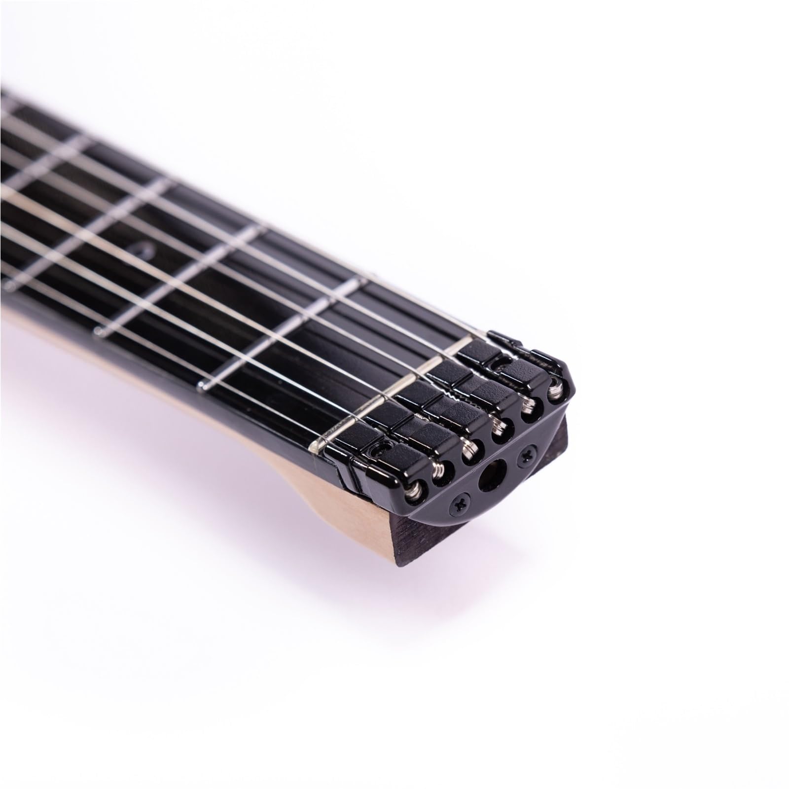 E-Gitarren-Starter-Set, 6 Saiten, 24 Bünde, Headless-Jazz-E-Gitarre, Schwarz