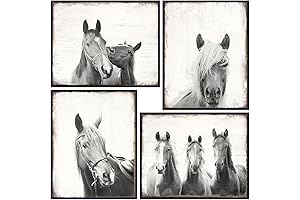 Charming Rustic Horse Wall Art: A Journey into Equestrian Grace