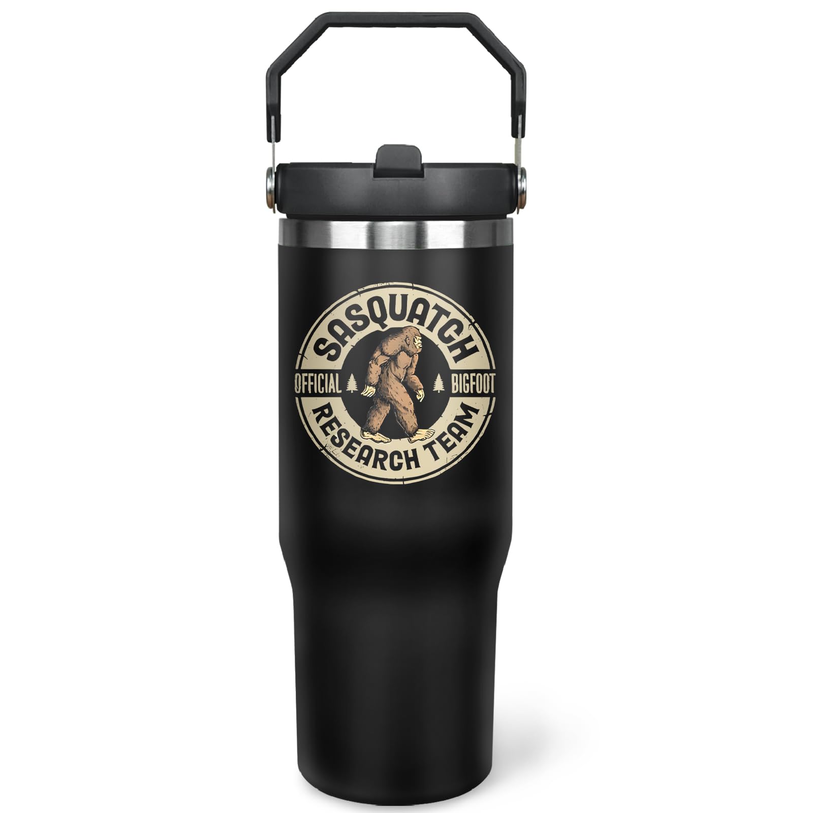 Amazon.com: ysnifeiw 30oz Bigfoot Tumbler with Top Handle and Flip Straw  Sasquatch Gifts Cup for Dad Father's Day Birthday Gifts for Men : Home &  Kitchen