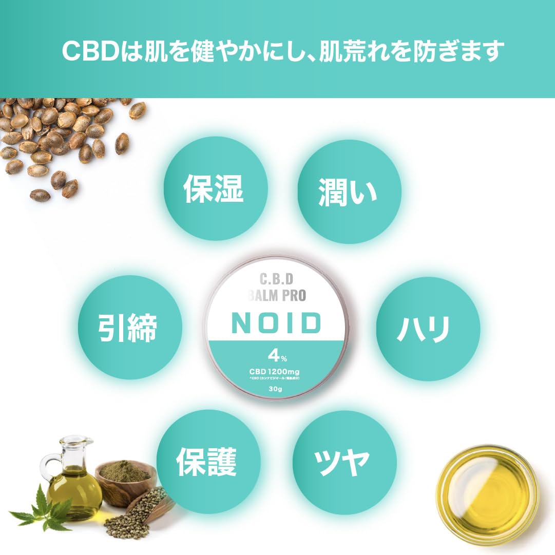 Amazon | NOID ノイド CBD 高濃度 ボディバター CBDクリーム 30g 日本
