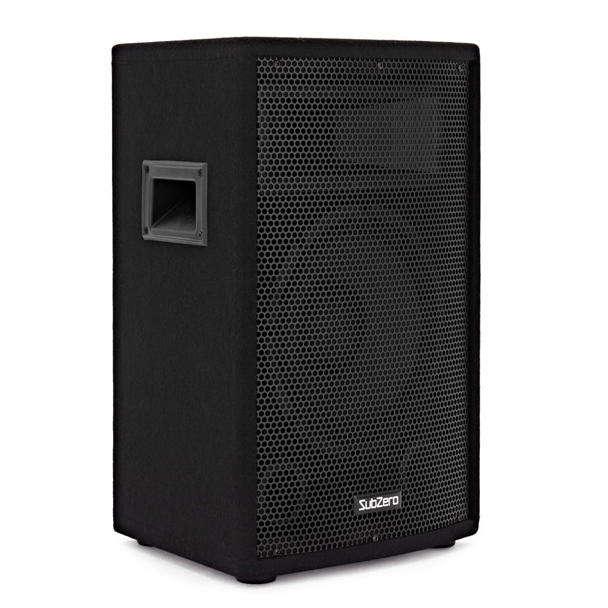 SubZero C10A Aktives PA-System mit Mikrofonen, Stativen und Mischpult | 10-Zoll-Aktives-PA-System mit Mikrofonen, Kabeln, Stativen und Mixer, Acht Leistungsstarke Kanäle, 2-Band-EQ