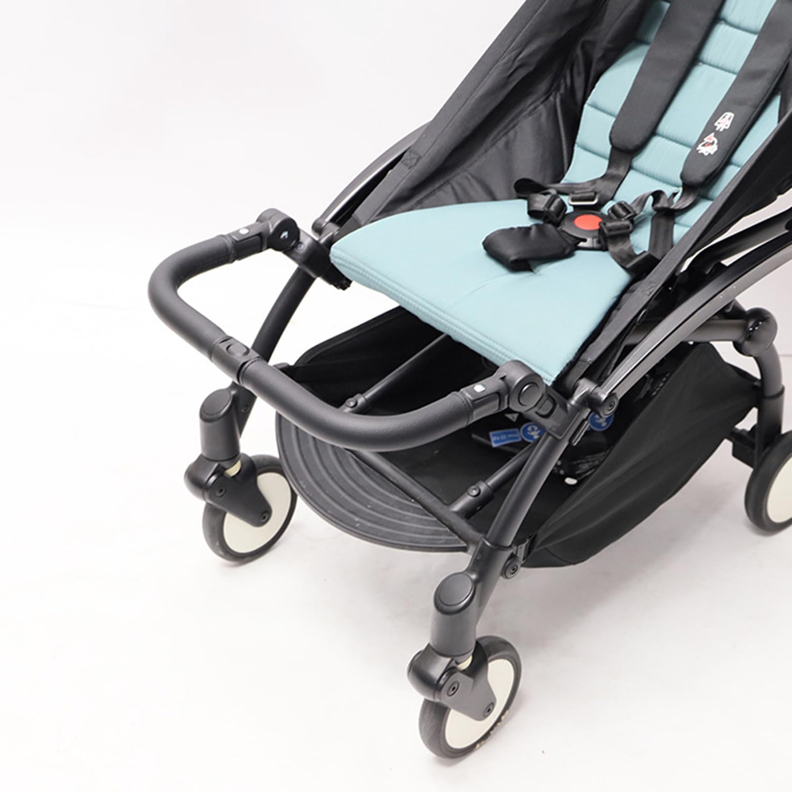 Stoßstange für Kinderwagen, Stoßstange für Kinderwagen, Armlehne, Griff, verstellbarer Winkel | Lenkerstange für Armlehne für Kinderwagen, Zubehör für