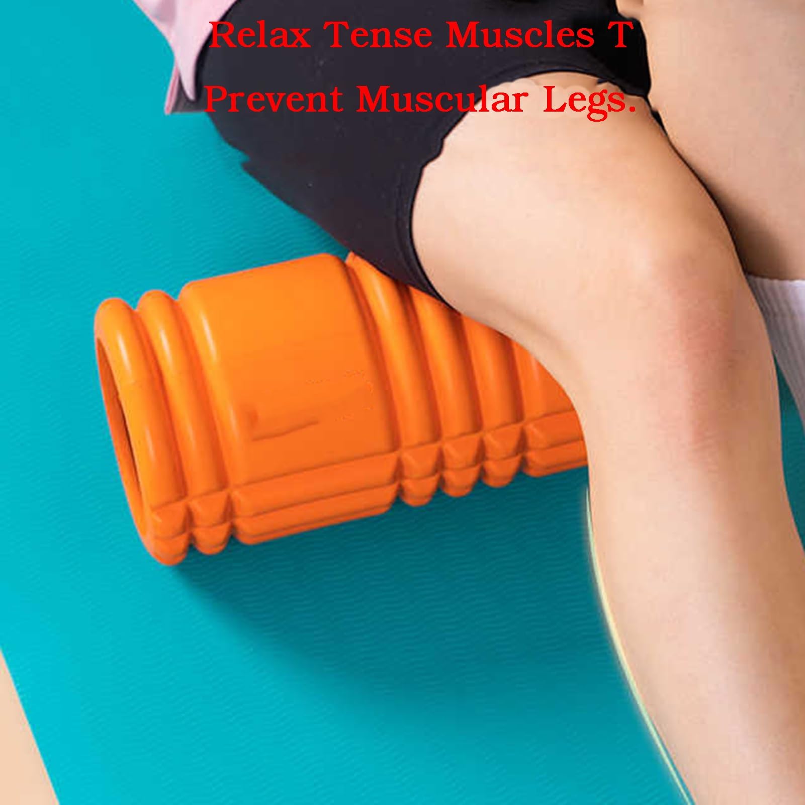 Rullo In Schiuma, Rullo For Terapia Di Massaggio For Tessuti Profondi, Rilascio Miofasciale, For Esercizi, Automassaggio E Recupero Muscolare(Color1)