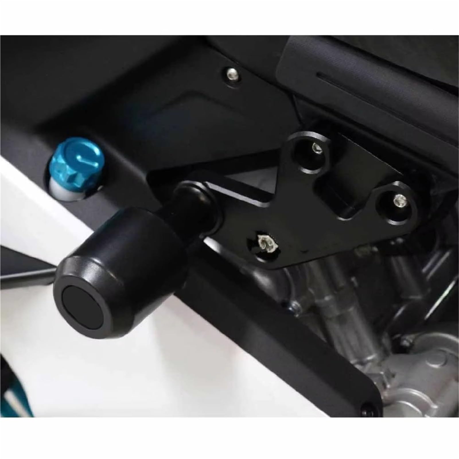 Przednie tylne koło oś widelca suwaki Pasuje Do Cfmoto 675SR-R 675SR 675 SR 675SR R 675NK Motocykl Ochrona Przed Upadkiem Wał Awaryjny Ochraniacze Ślizgowe(1 Set - EP Logo)