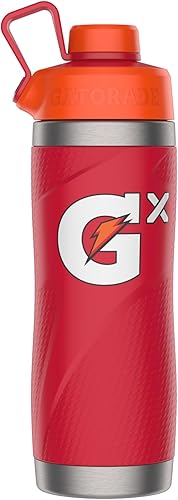 Miniatura 13 de Gatorade Botella de acero inoxidable Gx, 32oz Rosado,Negro,Amarillo Neón,Rojo -,Azul,Azul neón,Blanco,https://www.amazon.com/dp/undefined