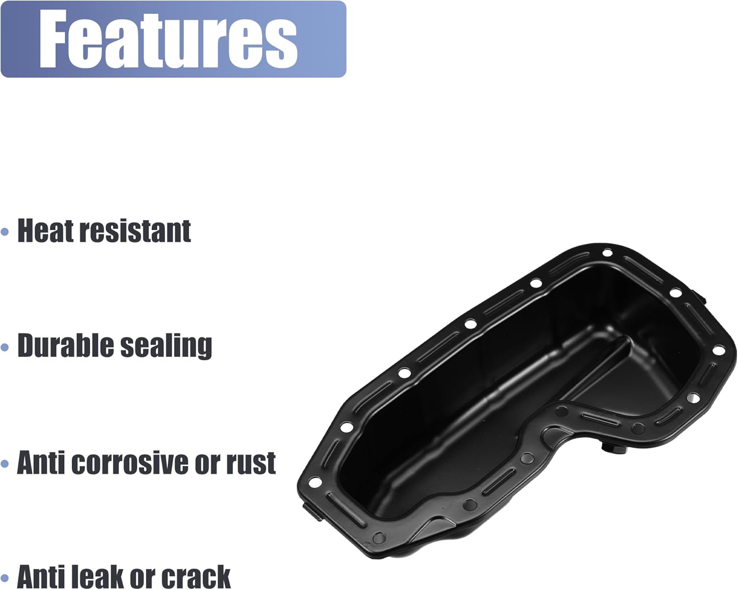 X AUTOHAUX Engine Oil Pan Replacement No.5184407AF for Dodge Durango 2011-2023 for Jeep Grand Cherokee 2011-2022