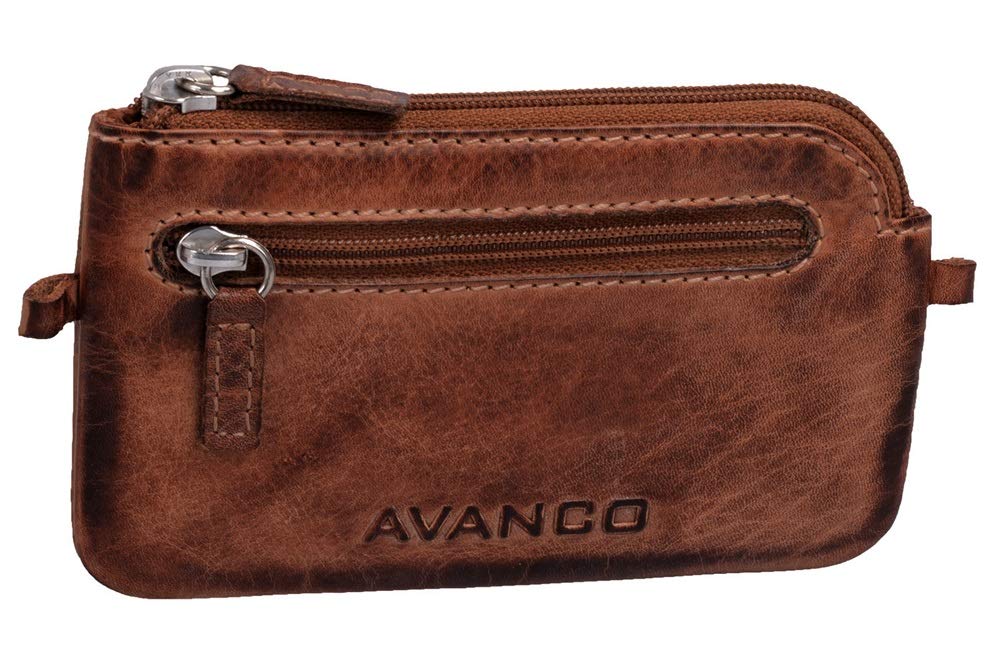 Porte-Clés En Cuir Avec Anneaux Trousseau De Clés - Étuis Et Porte-cl