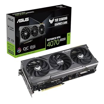グラフィックボード・グラボ・ビデオカード GeForce RTX 4070 Super 12GB Amazon | ASUS TUF Gaming GeForce RTX 4070 SUPER 搭載 12GB