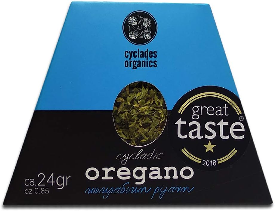 Cyclades Organics Cycladic Oregano 24 g, Pack of 2 (Origanum Onites)