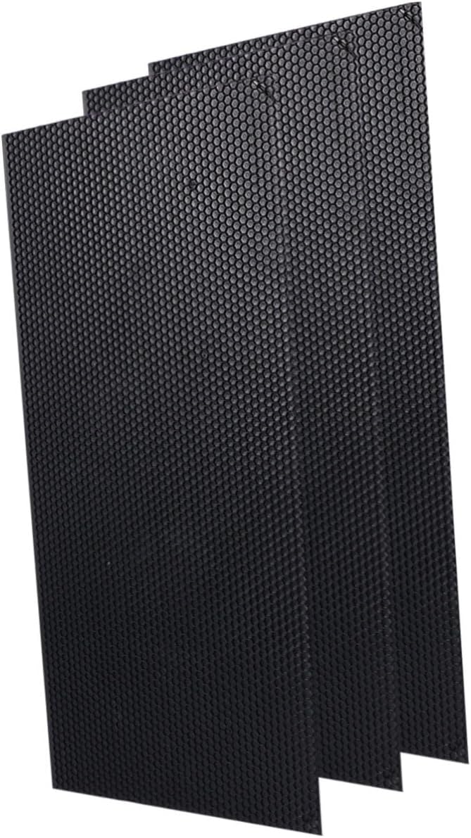 6pcs Bee Plastic Sheets for Beekeeping Deep Foundation Honeycomb Sheets for Production Durable Tools for Farmers and Outdoor Crafts