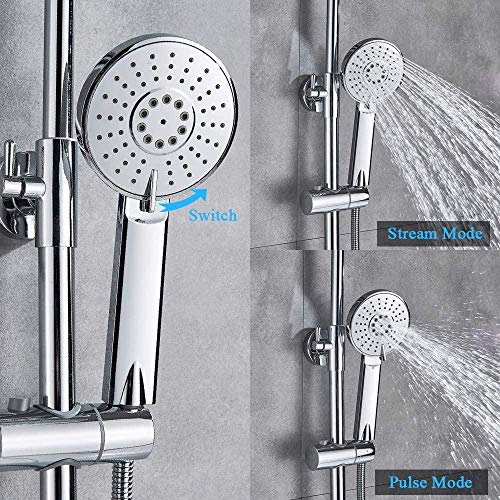 Ensemble de douche thermostatique pour réguler l'eau chaude et froide