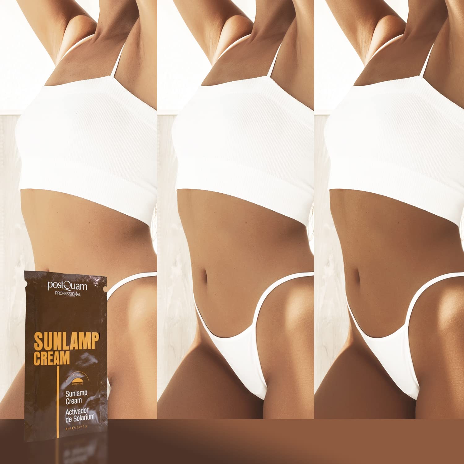 POSTQUAM - Activateur Bronzage Spécial Solarium 50 sachets x 8 ml