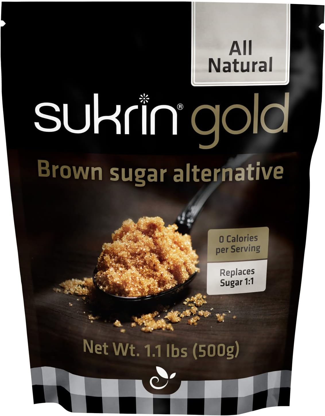 Sukrin Gold Brown Sugar Substitute, Zero Calorie Sweetener for Keto