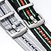20mm Canvas Nylon Straps For Rolex Submariner And Omega Seamaster, Replacement Nylon Watch Band For Watches - Multiple Colors (Yellow)