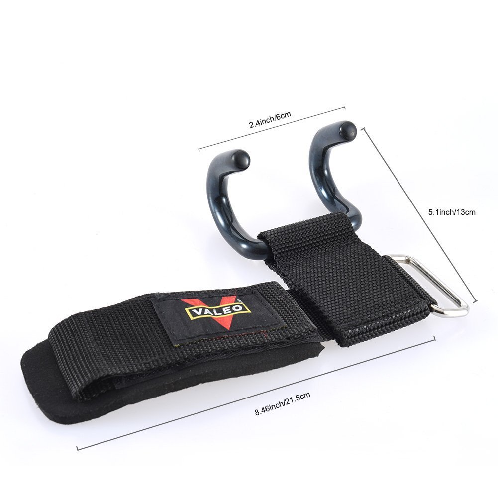 Heavy Duty Pro – Ganci Da Sollevamento Pesi Con Cinghie Di Presa Imbottite, Regolabili Per Uomo/Donna