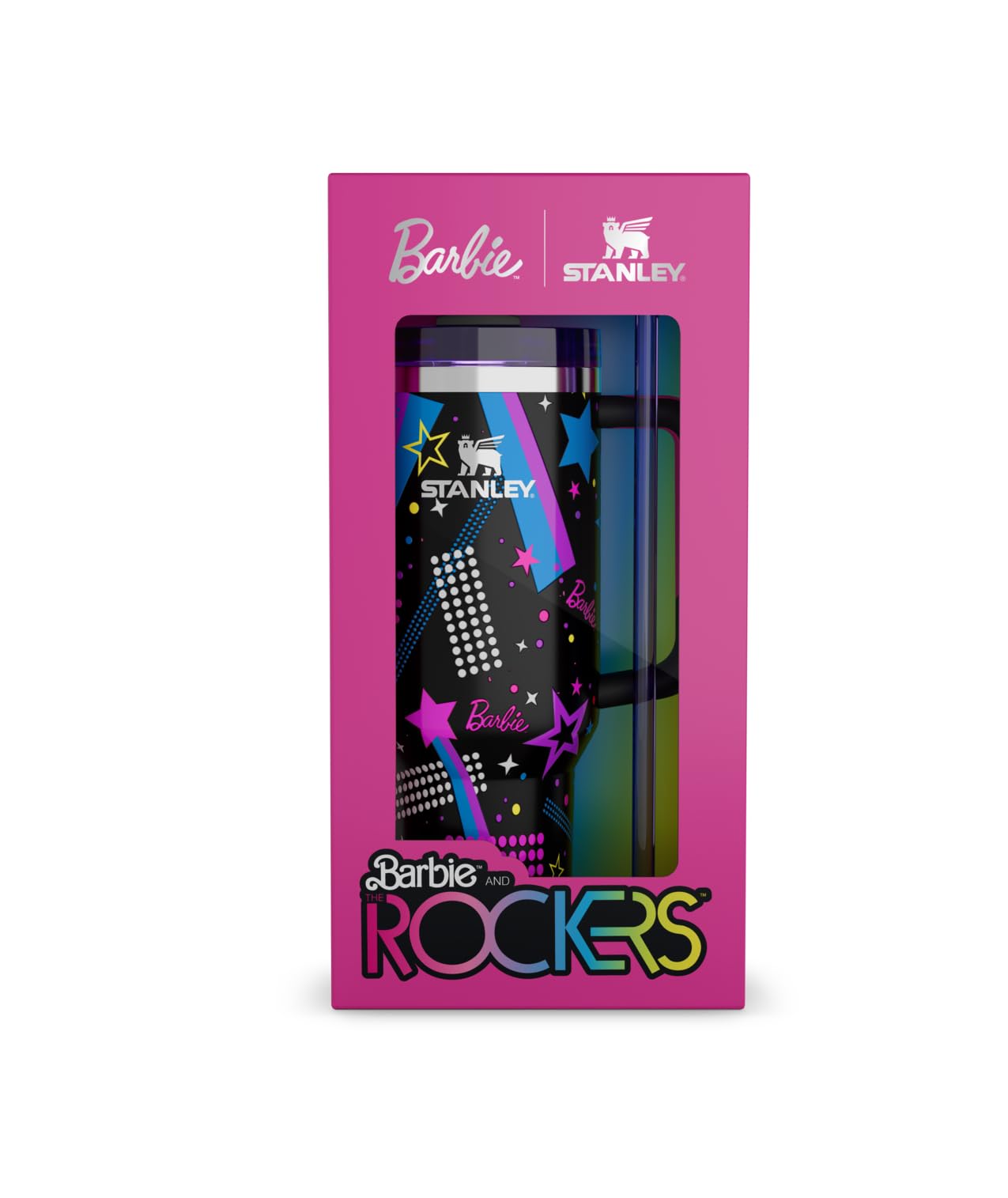 STANLEY x Barbie™ ’70s Superstar Quencher 40 Oz: 80s Rockers 40 oz