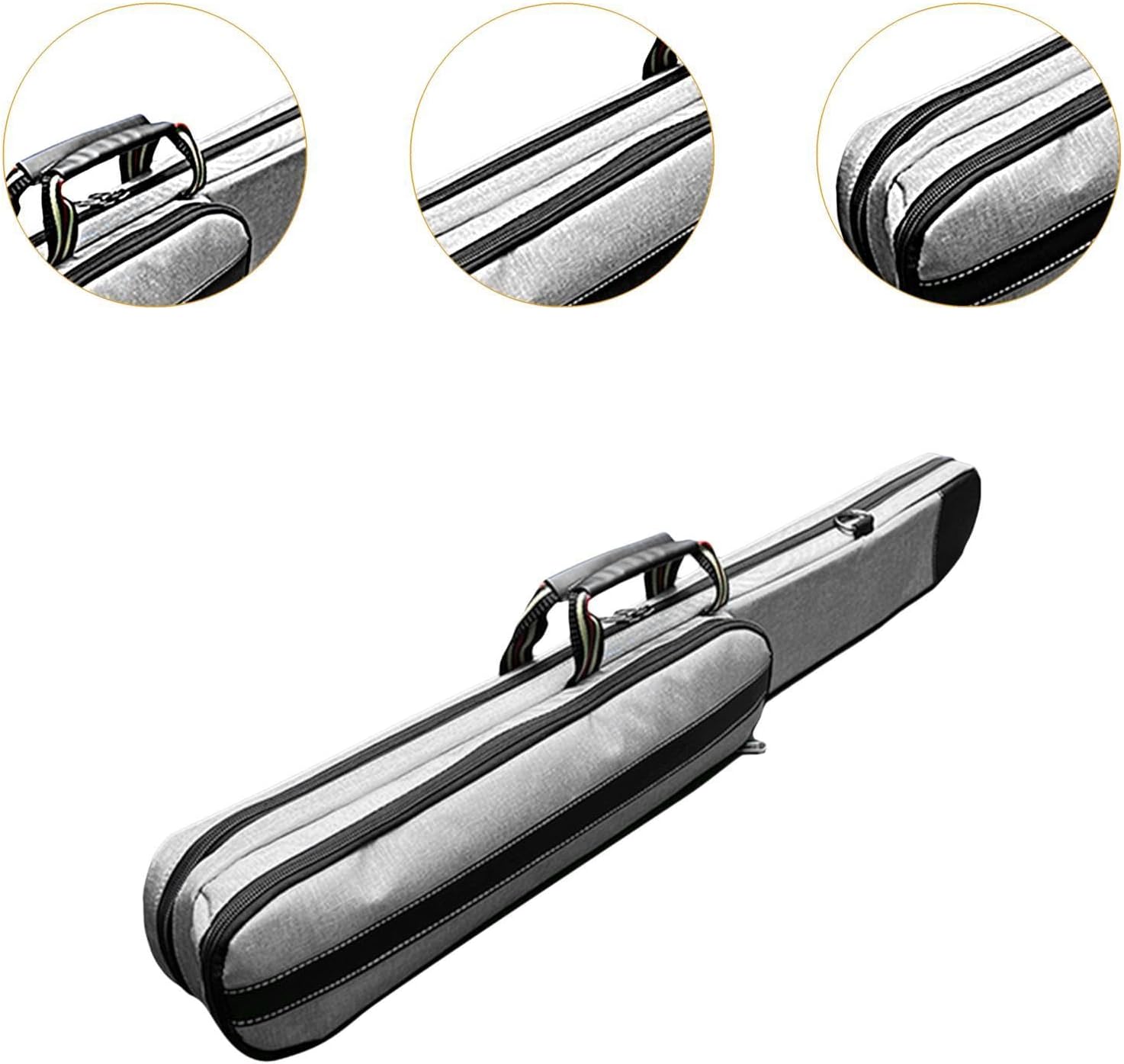 Billiard Pool Cue Stick Case 1/2 Nine Cues Bag Billiard Pool Cue Bag 32"