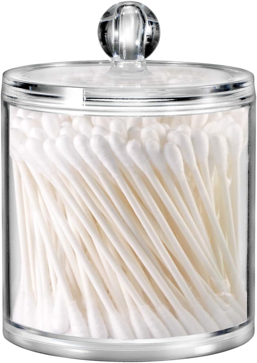 SheeChung Premium Quality Clear Plastic Storage Containers Bathroom